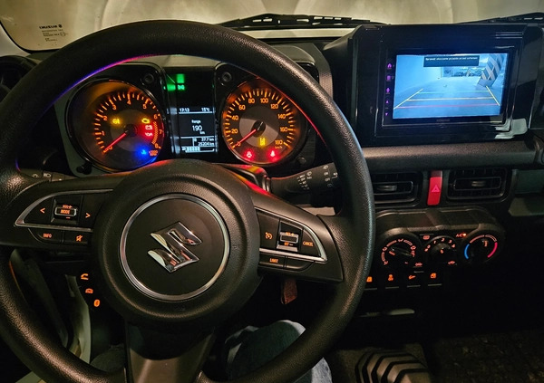 Suzuki Jimny cena 129150 przebieg: 25200, rok produkcji 2022 z Częstochowa małe 67